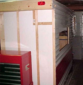 Bayou camper back insulation