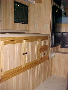 Bayou camper interior