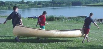 Chippewa canoe