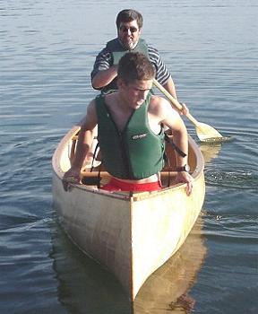 Chippewa canoe