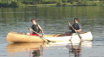 Chippewa canoe