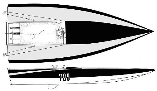 Class J racing runabout