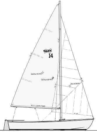 Glen-L 14 profile drawing