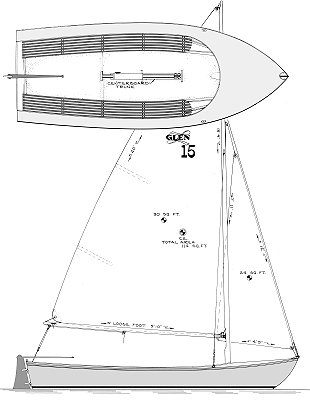 Glen-L 15 sailboat plans