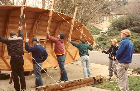 Turning the hull