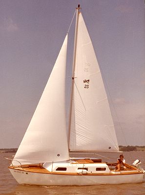 Glen-L 25 Duet under sail