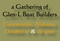 Boatbuilder gathering Guntersville, AL