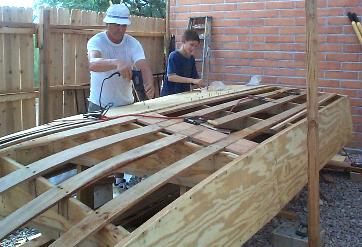 Boatbuilding at home