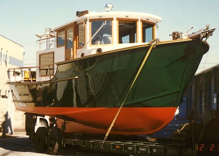 Jolly Roger ready for transport