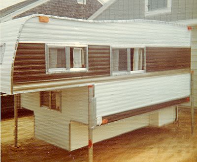 Importer long bed camper by TD Proctor